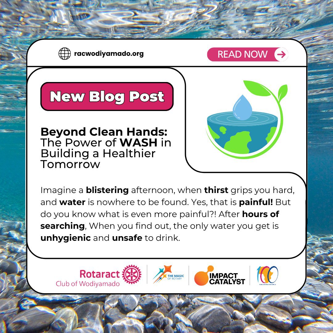 Beyond Clean Hands: The Power of WASH in Building a Healthier Tomorrow